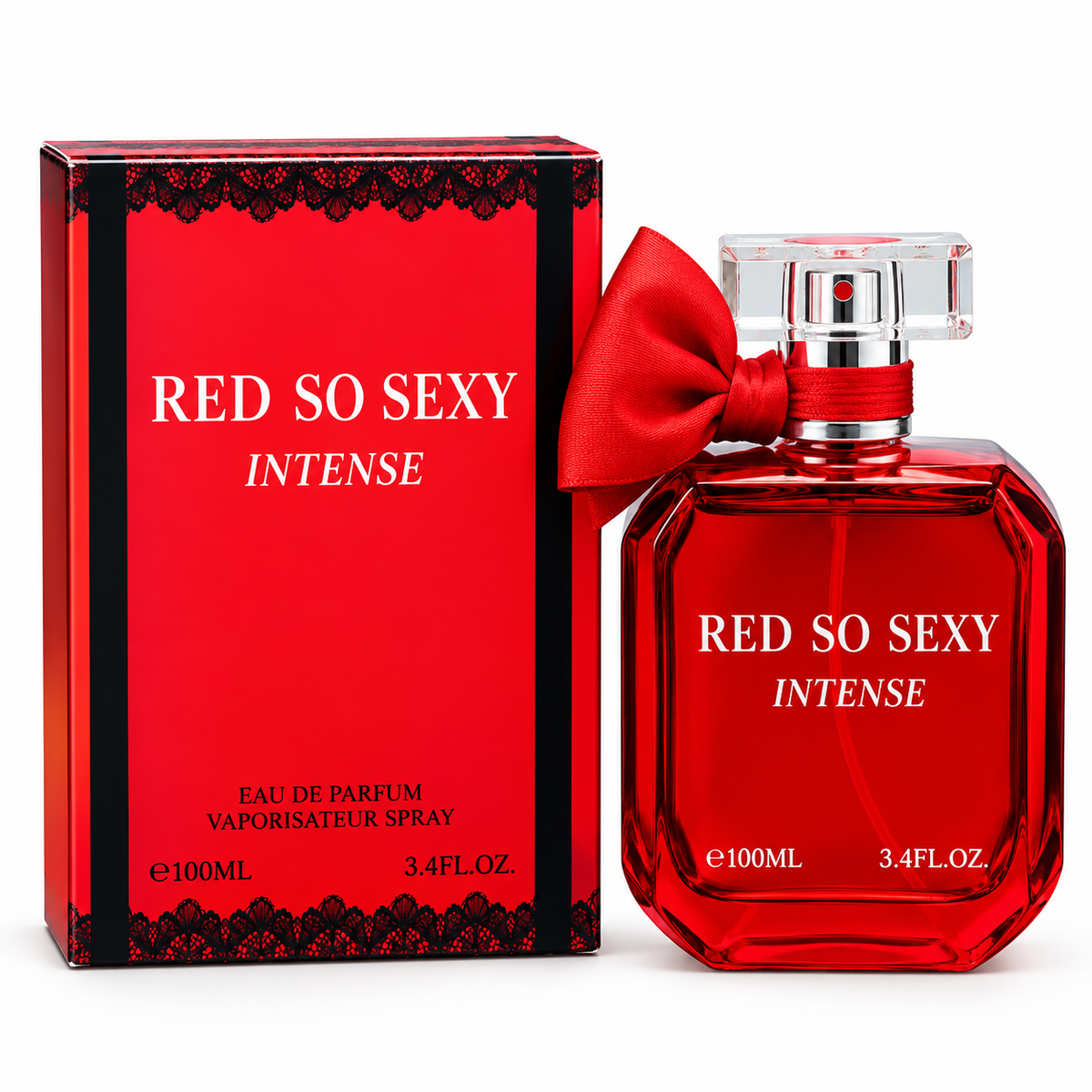 Red So Sexy Intense Eau de Parfum – 3.4 oz / 100 mL