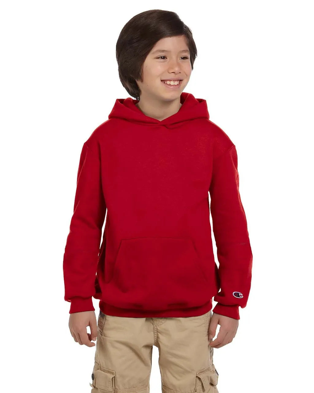 Champion® Youth Double Dry® Pullover Hoodie